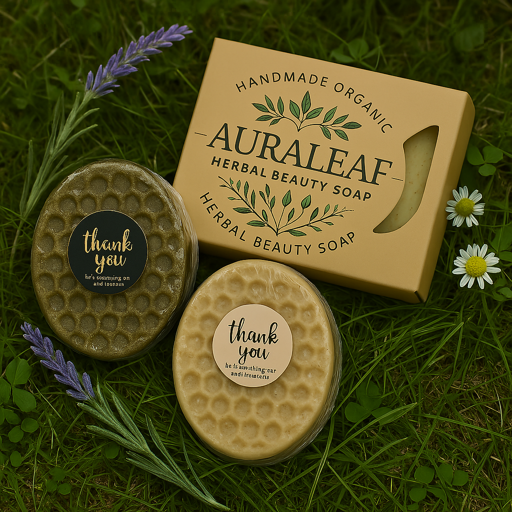 AuraLeaf Herbal Beauty Soap
